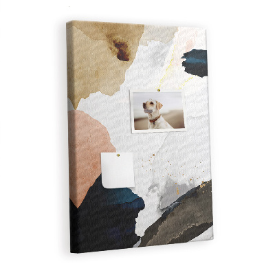 Quadro de cortiça Abstração em aquarela