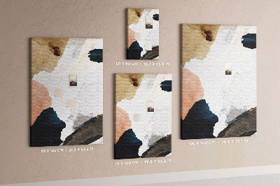 Quadro de cortiça Abstração em aquarela