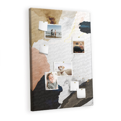 Quadro de cortiça Abstração em aquarela