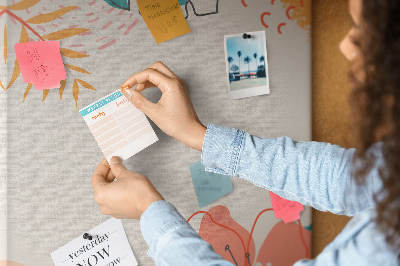 Lousa de cortiça Periferia tropical