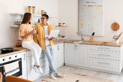 Painel de cortiça para parede Planejador minimalista