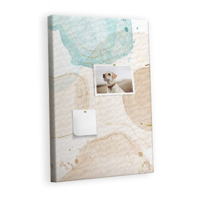 Lousa de cortiça Manchas pastel