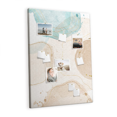 Lousa de cortiça Manchas pastel