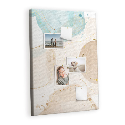 Lousa de cortiça Manchas pastel