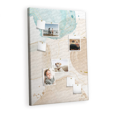 Lousa de cortiça Manchas pastel