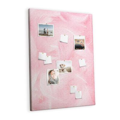 Painel de cortiça para parede Penas delicadas