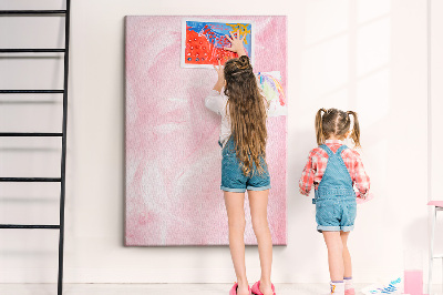 Painel de cortiça para parede Penas delicadas