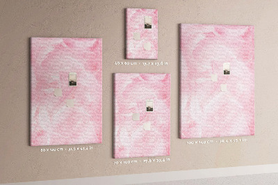 Painel de cortiça para parede Penas delicadas