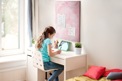 Painel de cortiça para parede Penas delicadas