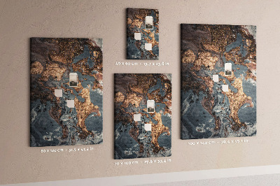 Quadro de cortiça Arte em mármore