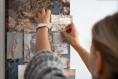 Quadro de cortiça Arte em mármore