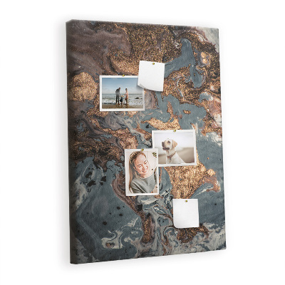 Quadro de cortiça Arte em mármore