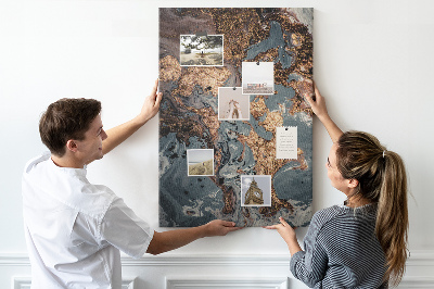 Quadro de cortiça Arte em mármore