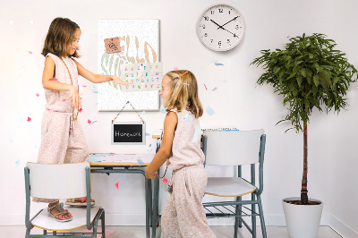 Quadro de cortiça A inscrição olá verão