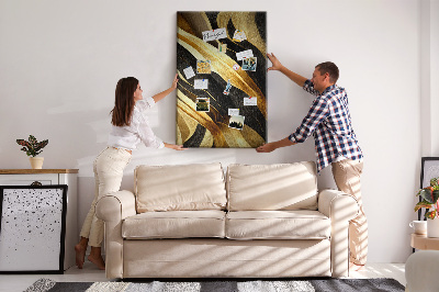 Lousa de cortiça Linhas abstratas