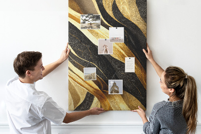 Lousa de cortiça Linhas abstratas