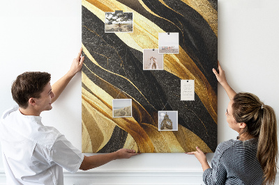 Lousa de cortiça Linhas abstratas