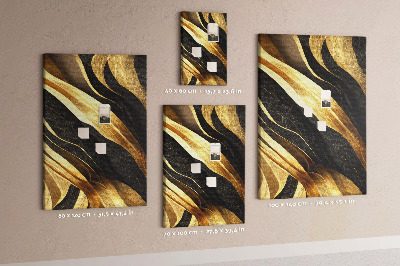 Lousa de cortiça Linhas abstratas