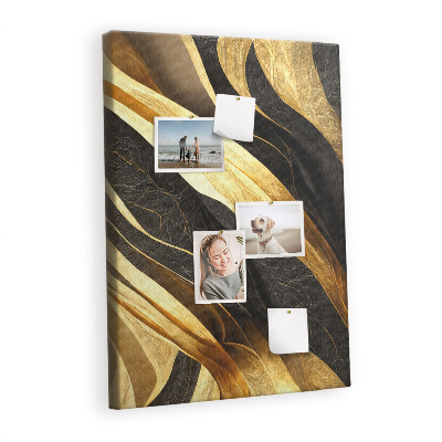 Lousa de cortiça Linhas abstratas