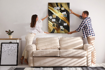 Lousa de cortiça Linhas abstratas