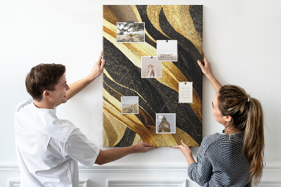 Lousa de cortiça Linhas abstratas