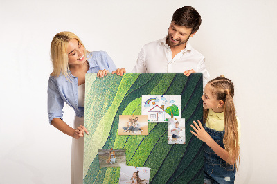 Lousa de cortiça Linhas paisagem natureza