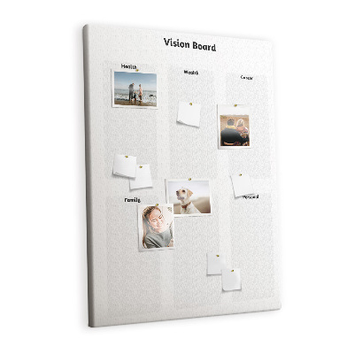 Painel de cortiça para parede Quadro de Visão