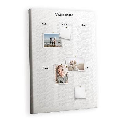 Painel de cortiça para parede Quadro de Visão