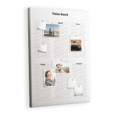 Painel de cortiça para parede Quadro de Visão