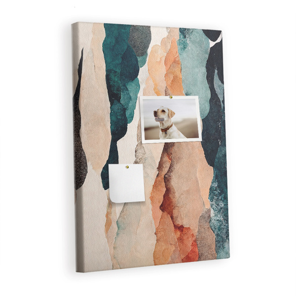 Lousa de cortiça Manchas abstratas