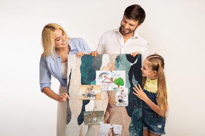 Lousa de cortiça Manchas abstratas