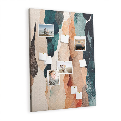 Lousa de cortiça Manchas abstratas