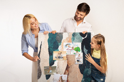 Lousa de cortiça Manchas abstratas