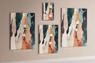 Lousa de cortiça Manchas abstratas