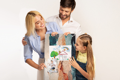 Lousa de cortiça Manchas abstratas