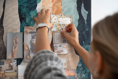 Lousa de cortiça Manchas abstratas