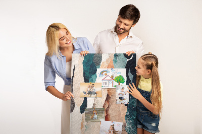 Lousa de cortiça Manchas abstratas