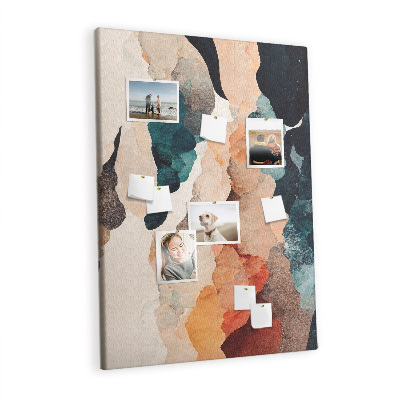 Painel de cortiça para parede Paisagem abstrata