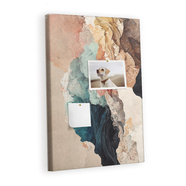 Quadro de cortiça Manchas abstratas