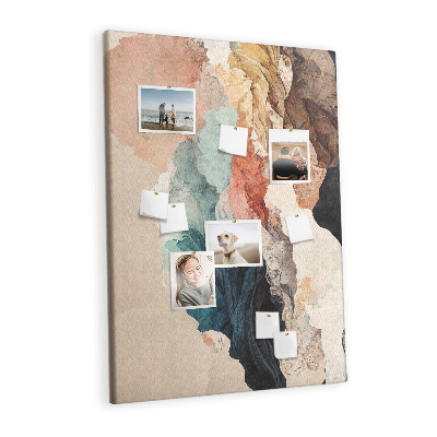 Quadro de cortiça Manchas abstratas