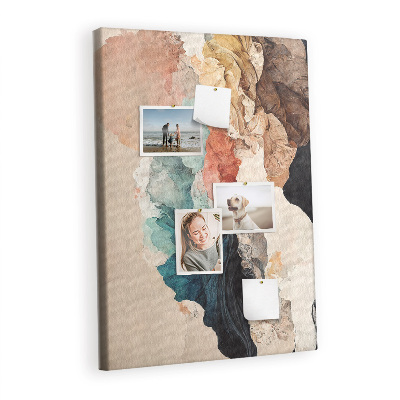 Quadro de cortiça Manchas abstratas