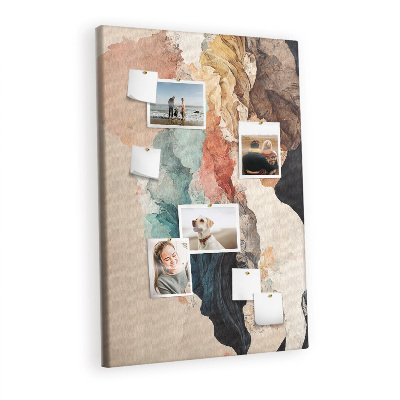 Quadro de cortiça Manchas abstratas