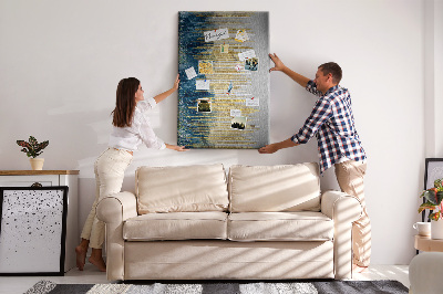 Lousa de cortiça Padrão decorativo