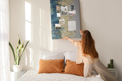 Lousa de cortiça Padrão decorativo