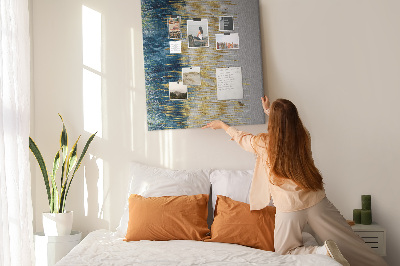 Lousa de cortiça Padrão decorativo