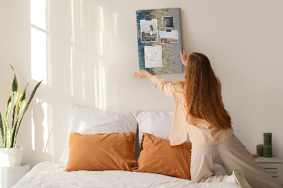 Lousa de cortiça Padrão decorativo