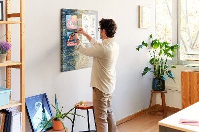 Lousa de cortiça Padrão decorativo