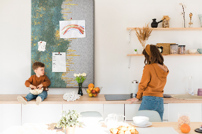 Painel de cortiça para parede Padrão decorativo