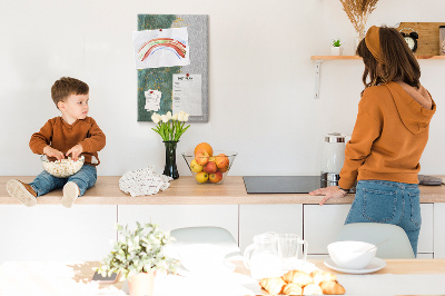 Painel de cortiça para parede Padrão decorativo