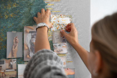 Painel de cortiça para parede Padrão decorativo